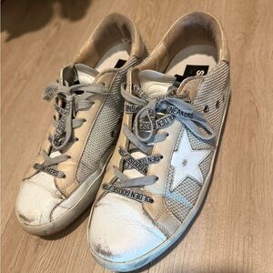 Golden Goose Mesh Superstar Sneaker